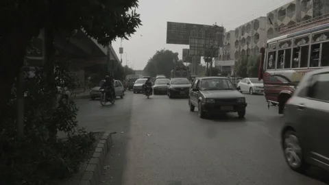 Passing vehicles Video stock 102222837