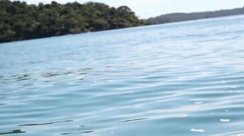 Passing water Stock Footage 10584433