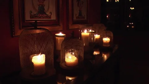 Passion candles Video stock 73093175