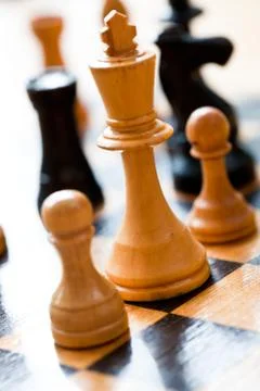 Passion for chess Foto stock