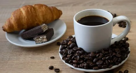 Passion for coffee caffeine roasted Stock Photos