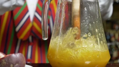 Passion Fruit Drink Video stock 202655619