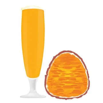 Passion fruit Stock Illustration