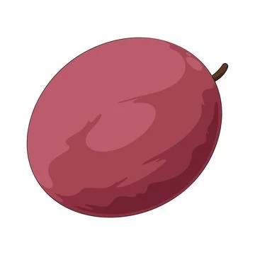 Passion fruit illustration Stock Illustration