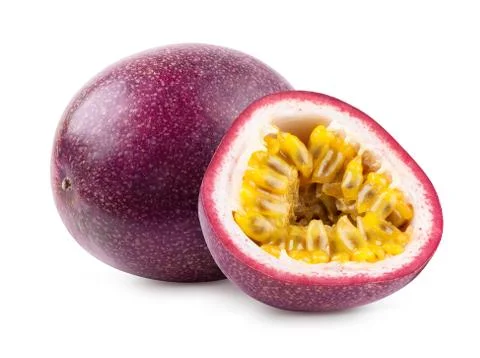 Passion fruit isolated Foto stock