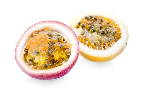 Passion fruit isolated Foto stock