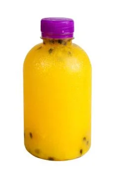 Passion fruit juice Stock Photos