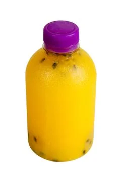 Passion fruit juice Stock Photos