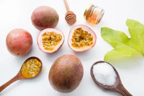 Passion fruit Stock Photos