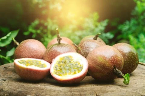 Passion fruit Stock Photos
