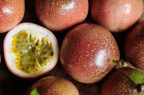 Passion fruit Stock Photos