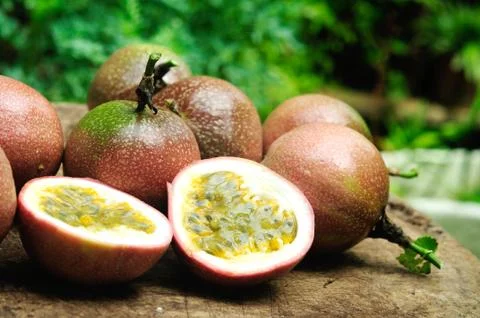 Passion fruit Stock Photos