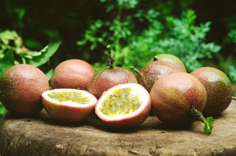Passion fruit Stock Photos