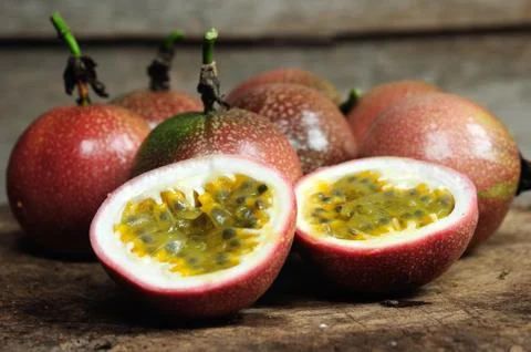 Passion fruit Stock Photos