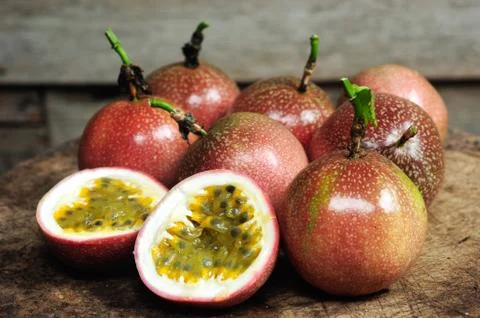 Passion fruit Stock Photos