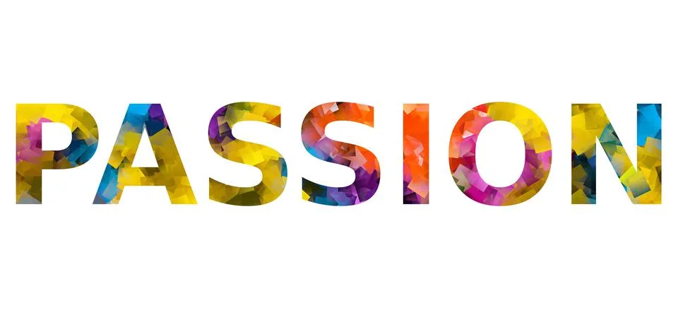 PASSION Stock Illustration