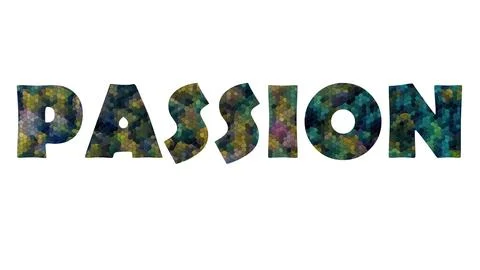 PASSION Stock Illustration