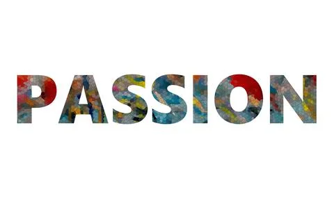 PASSION Stock Illustration