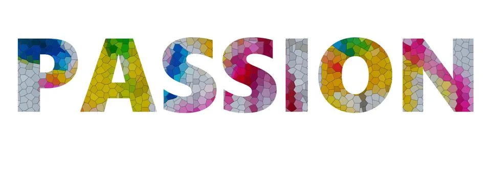 PASSION Stock Illustration