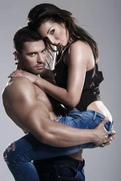 Passionate couple Stock Photos