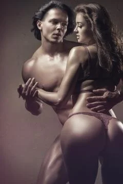 Passionate couple Stock Photos
