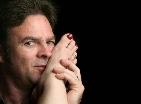 Passionate Foreplay Stock Photos