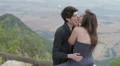 passionate kiss of two lovers HD Footage