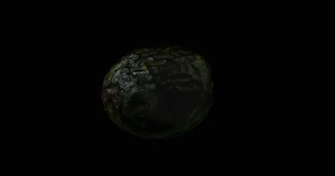 Passionfruit rotating with black background Stock Footage 233580944