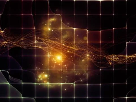 Passions of digital elements. Stock Illustration