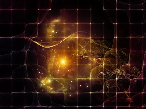 Passions of digital elements. Stock Illustration