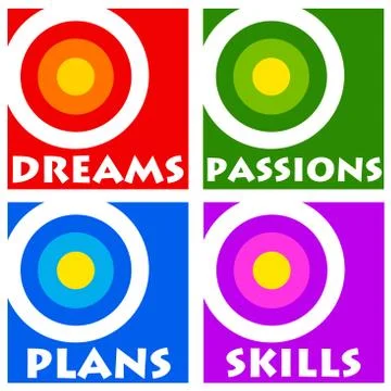 Passions skills Stock Illustration