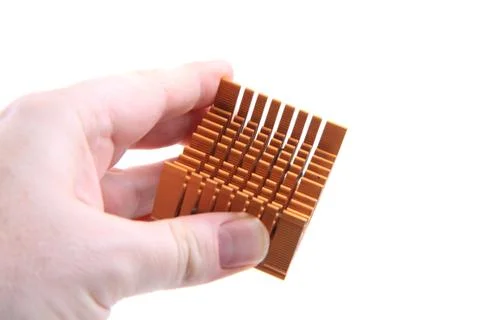Passive cpu cooler 스톡 사진