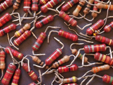 Passive electrical resistor Stock Photos