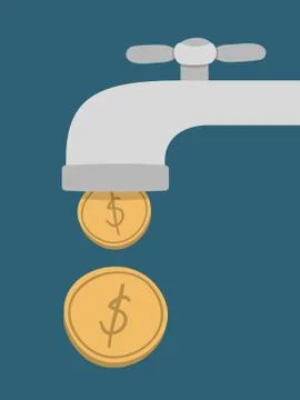 Passive Income Concept Stock Illustration