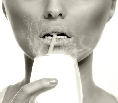 Passive or second hand smoking concept metaphor Stock Photos