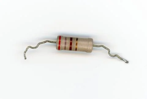 Passive resistor component Stock Photos