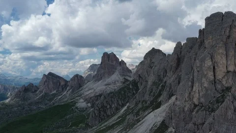 Passo Giau Video stock 125660011