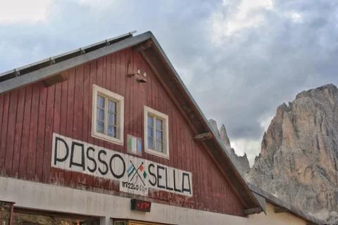 Passo Sella Stock Photos