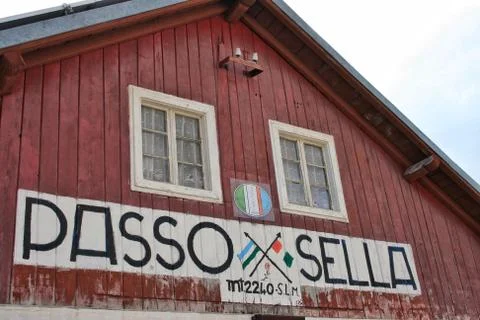 Passo Sella Stock Photos
