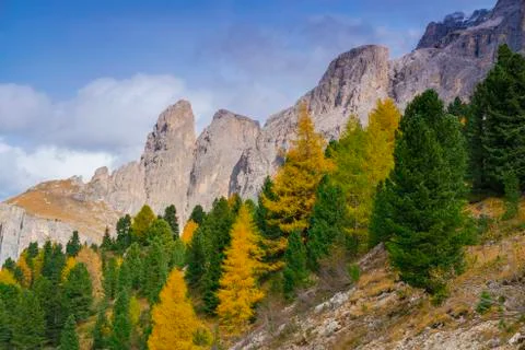 Passo Sella Stock Photos