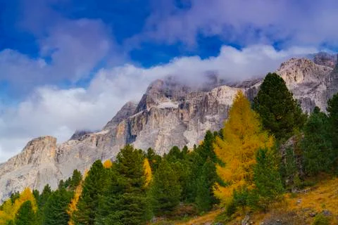 Passo Sella Stock Photos