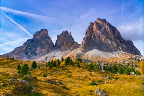 Passo Sella Stock Photos