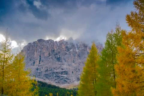 Passo Sella Stock Photos