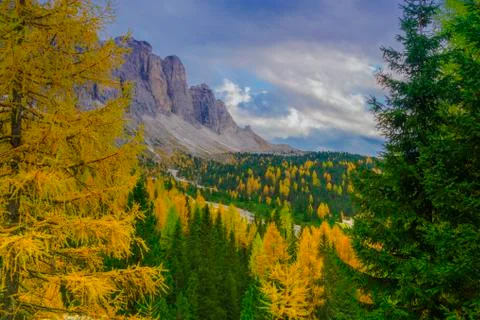 Passo Sella Stock Photos