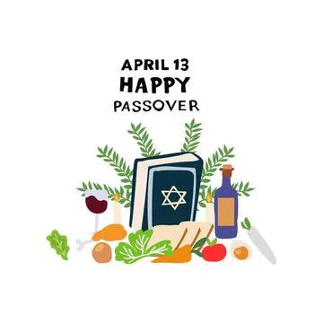 Passover Day 2 Stock Illustration