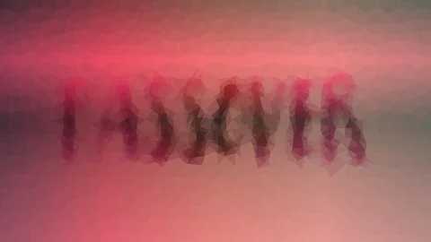 Passover fade techno tessellated looping animated triangles Stock Footage 109240386