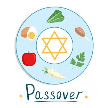 Passover holiday Stock Illustration