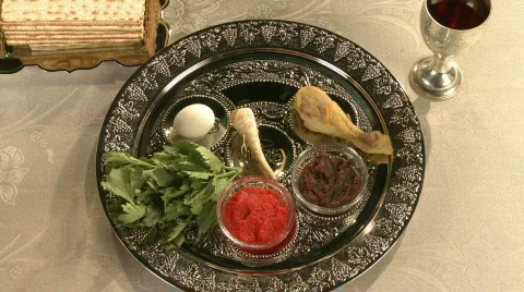 Passover items 1 Stockbeeldmateriaal 600498