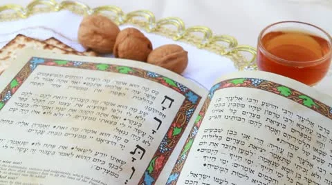 Passover seder haggadah Vidéo 21722652