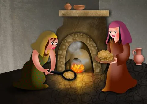 Passover Unleavened Bread Stock-Illustration